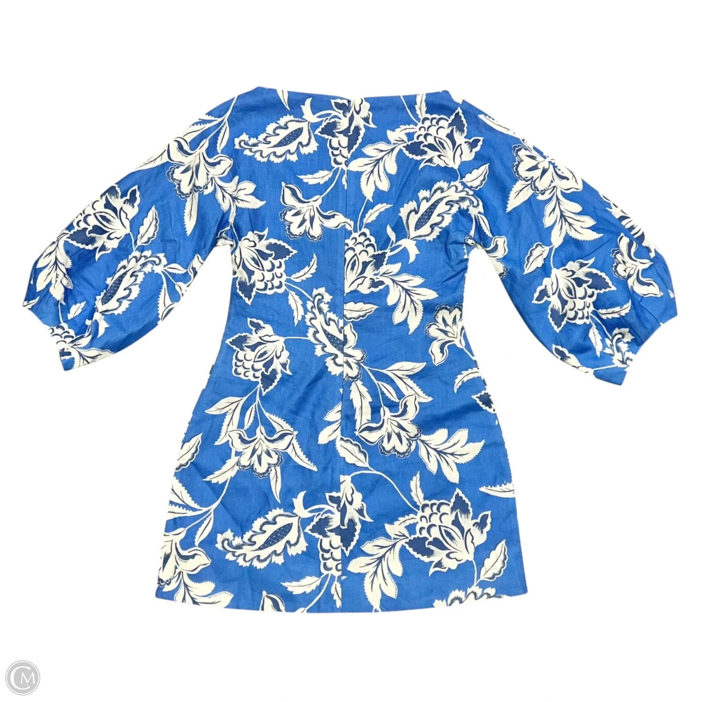 Dress Casual Short By Kivari In Blue & White, Size: S