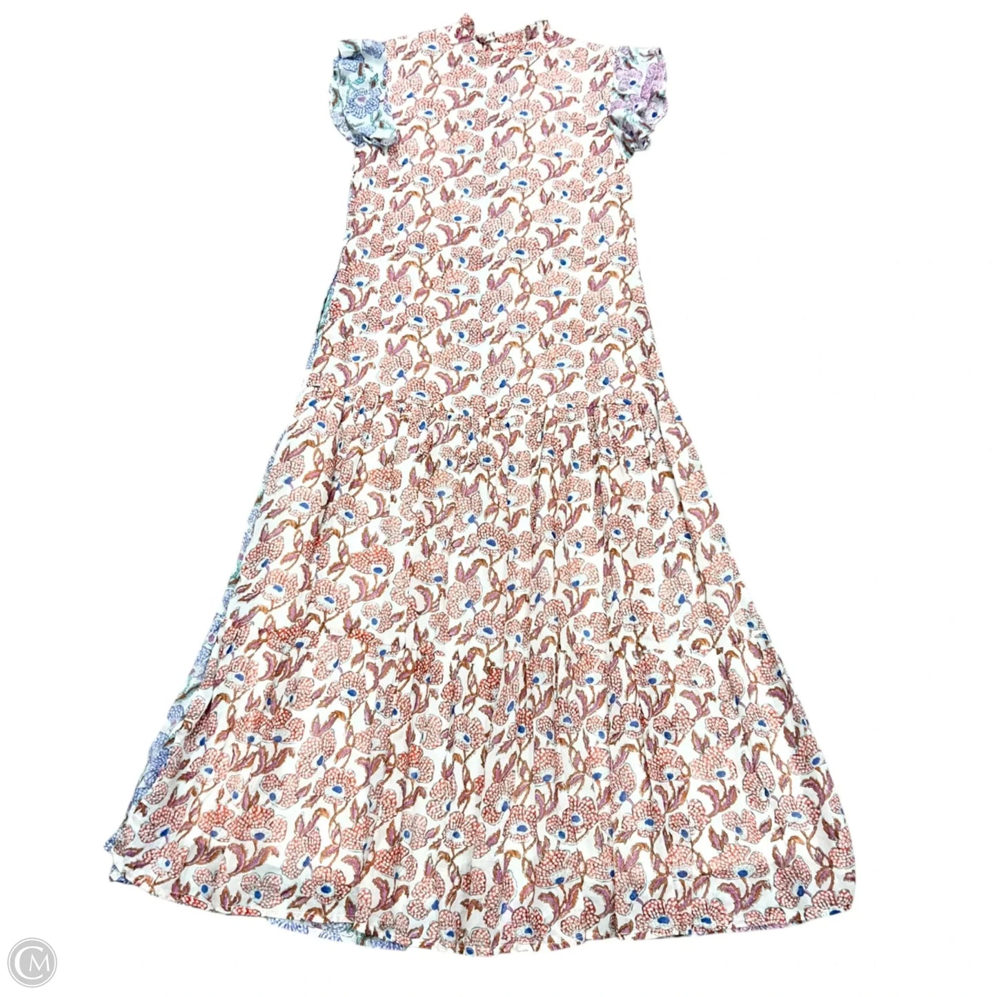 Dress Casual Maxi By Oliphant In Purple & White, Size: S