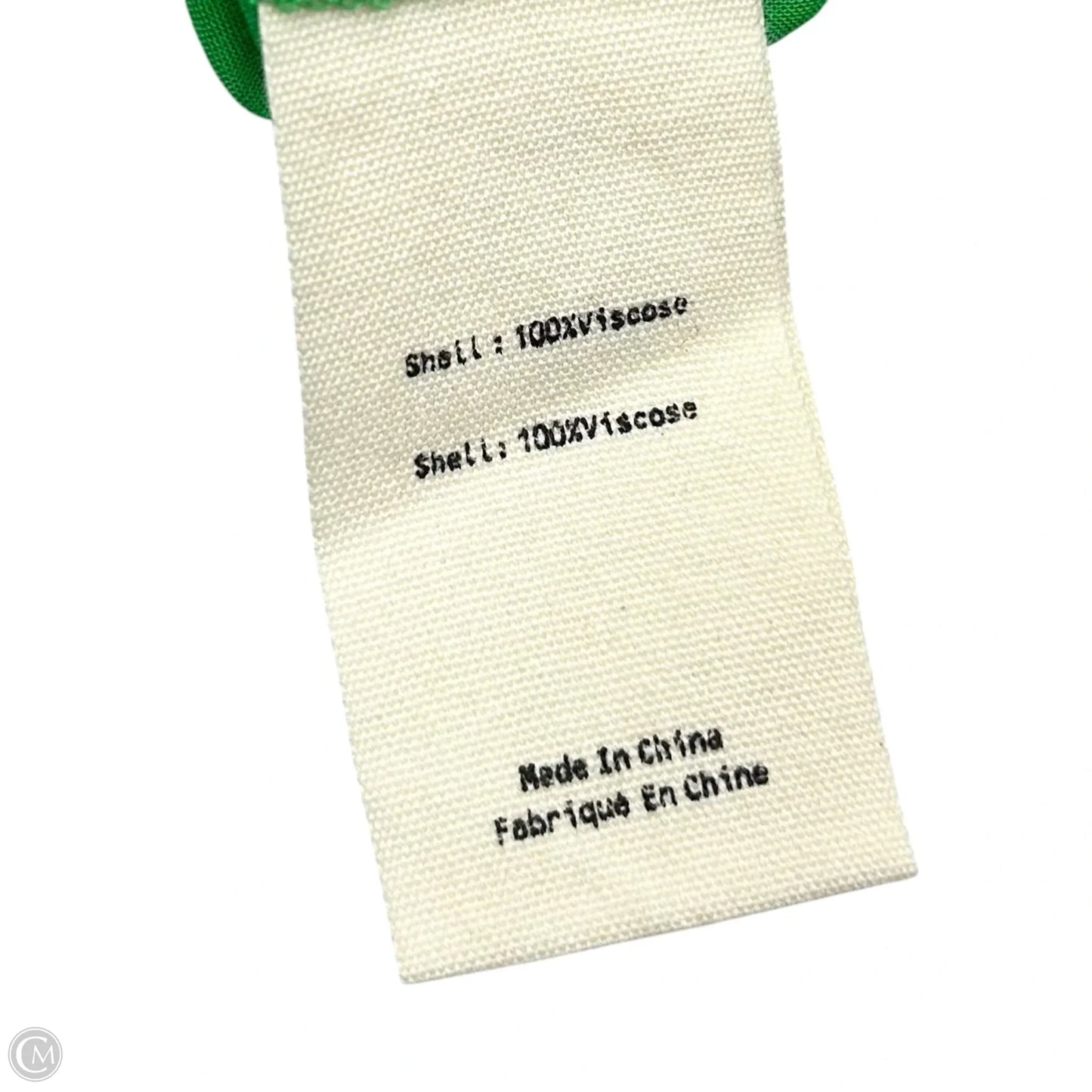 Top Long Sleeve By L Agence In Green, Size: S
