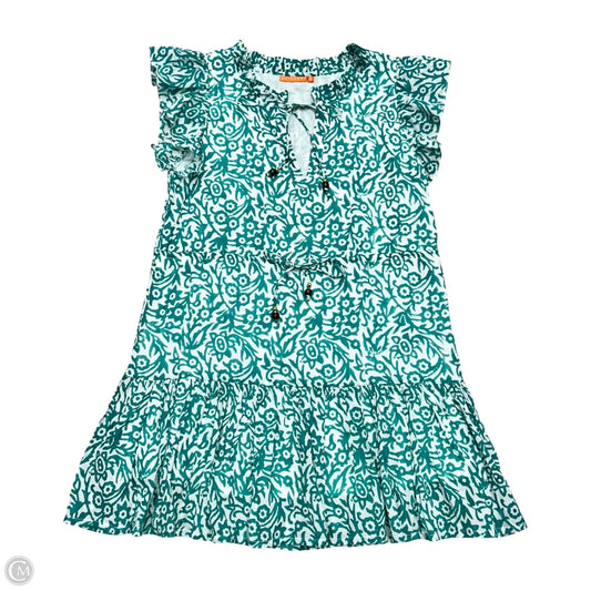 Dress Casual Short By Oliphant In Blue & White, Size: S