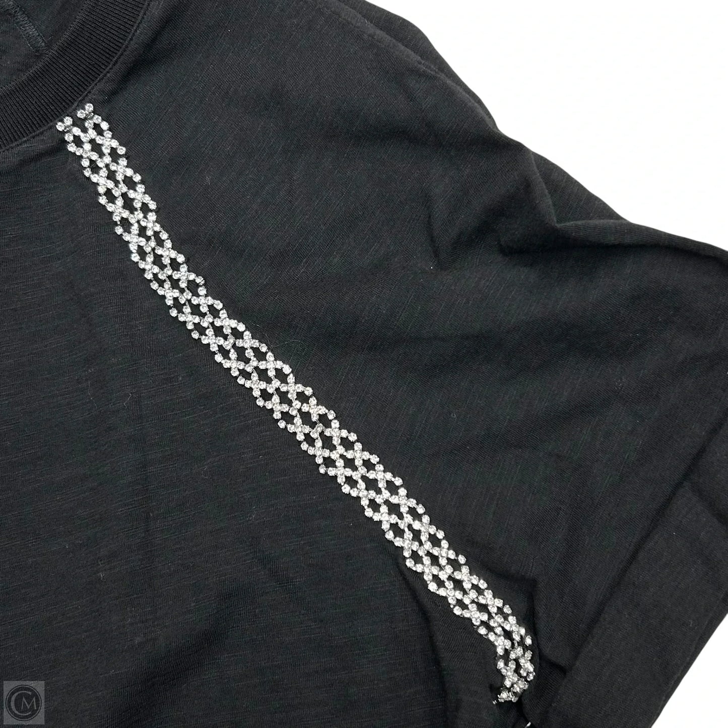 Top Short Sleeve By Cinc A Sept In Black, Size: S