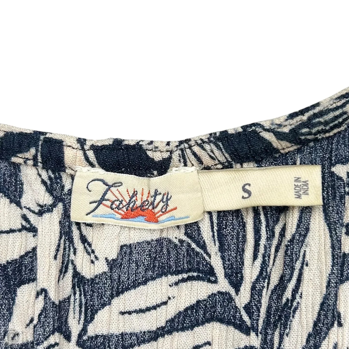 Dress Casual Maxi By Faherty In Floral Print, Size: S
