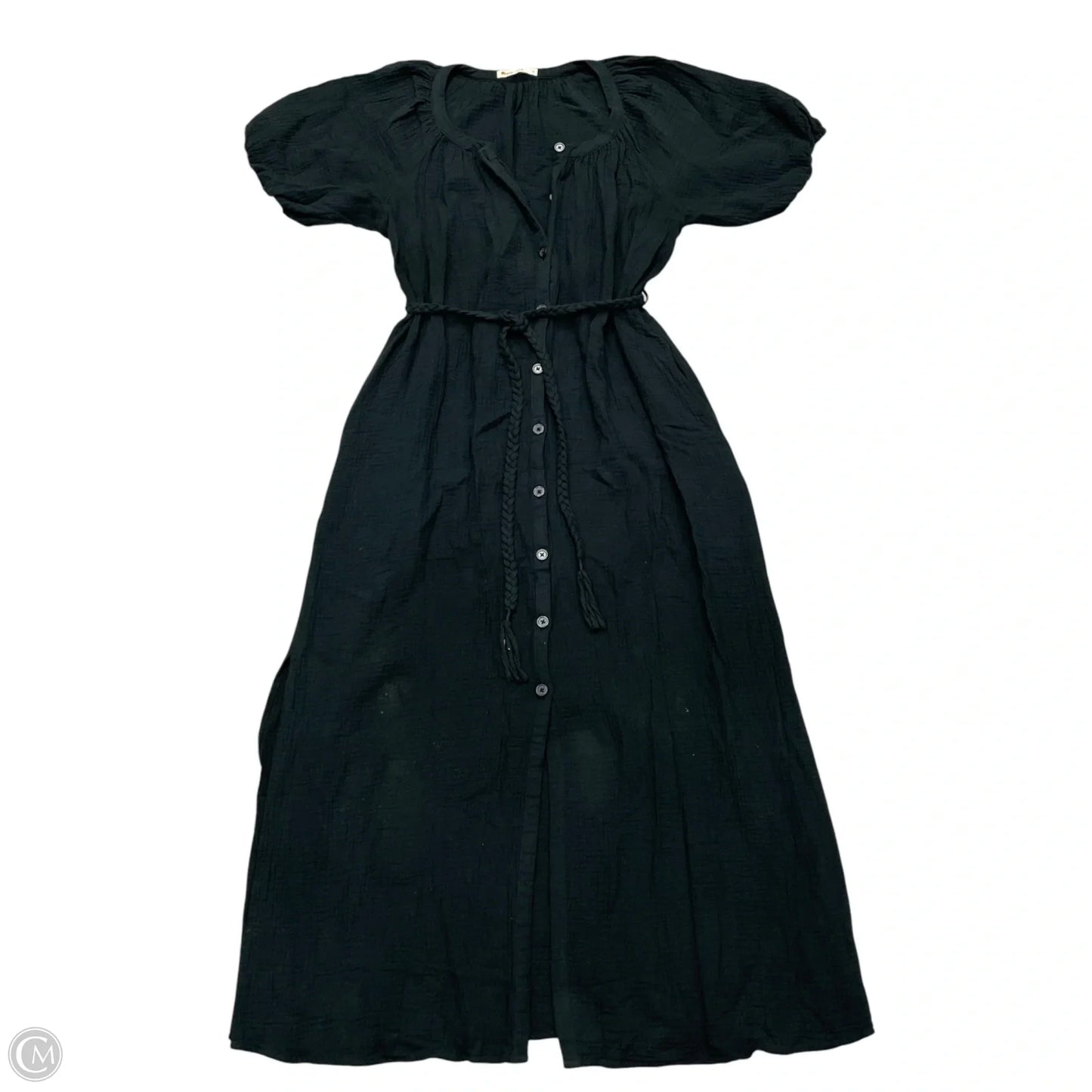 Dress Casual Midi By Marine Layer In Black, Size: S