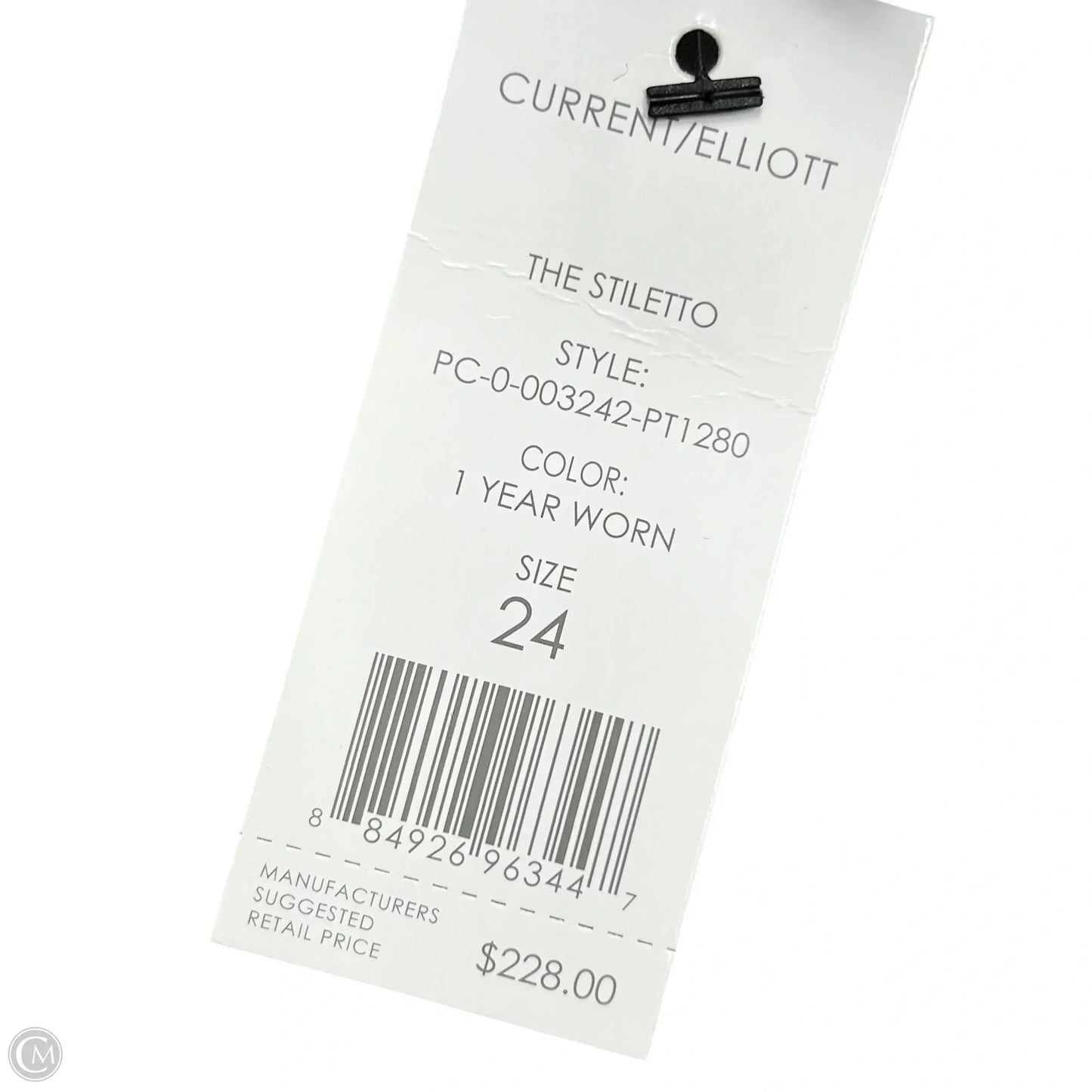 Shorts By Current Elliott In Blue Denim, Size: 0