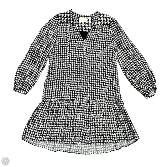 Dress Casual Short By Maeve In Black & White, Size: S