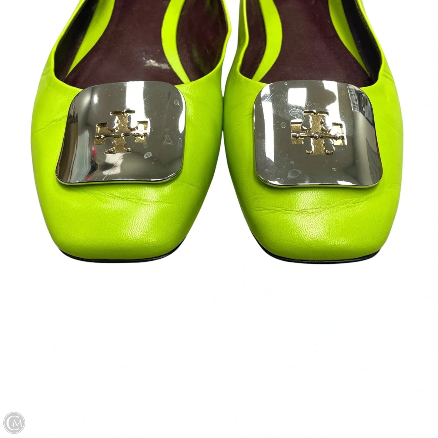 Shoes Designer By Tory Burch In Green, Size: 9