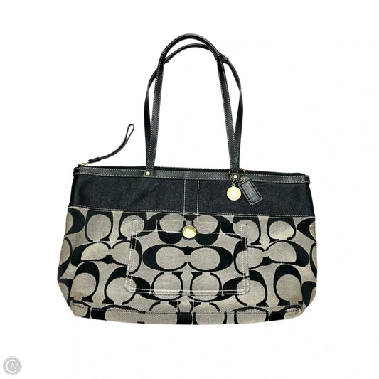 Tote Designer By Coach, Size: Medium