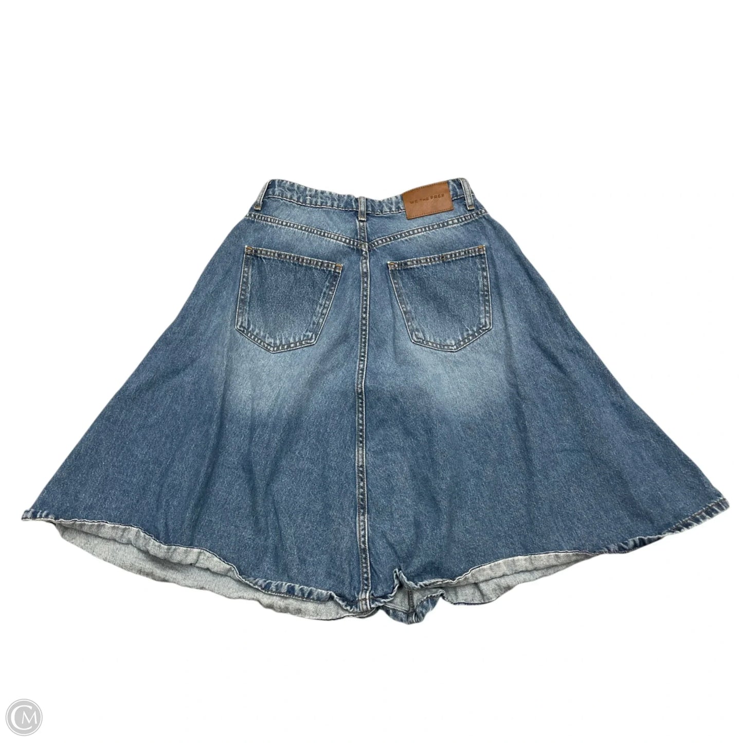 Skirt Midi By We The Free In Blue Denim, Size: 2