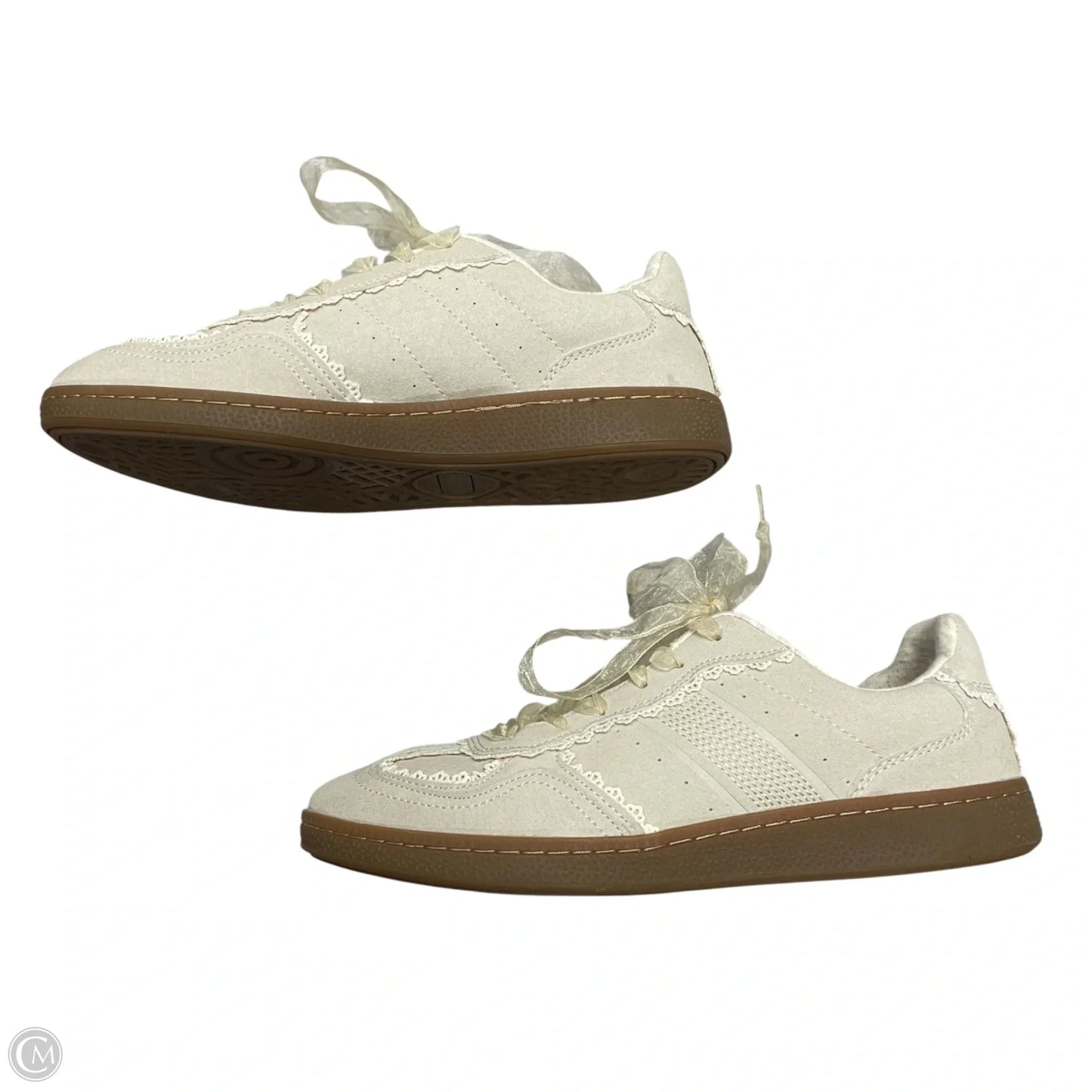 Shoes Sneakers By Cushionaire In Cream, Size: 8.5