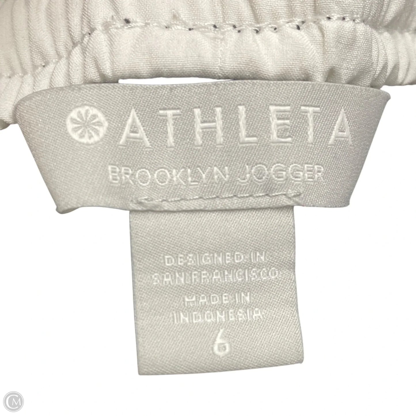 Athletic Pants By Athleta In Black & White, Size: S