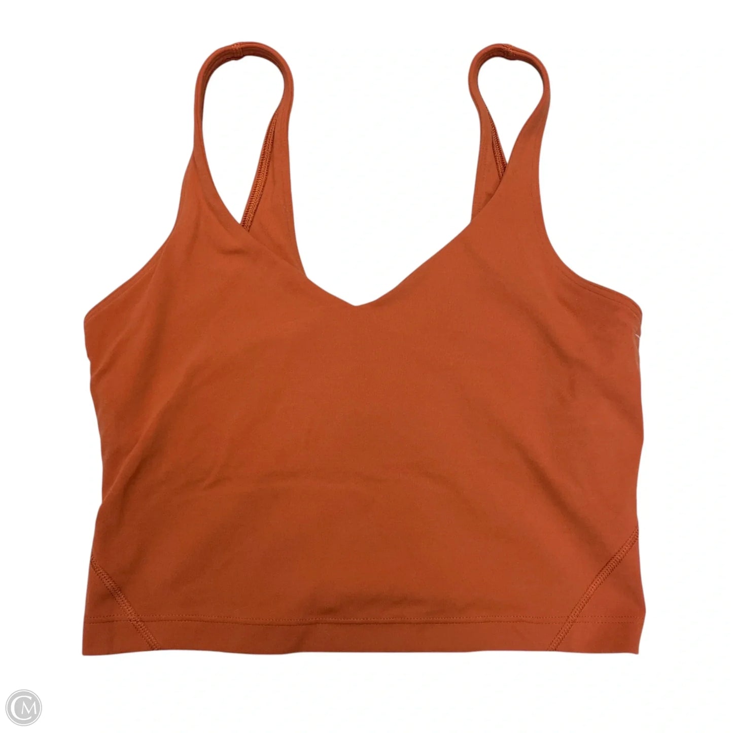 Athletic Bra By Lululemon In Orange, Size: S