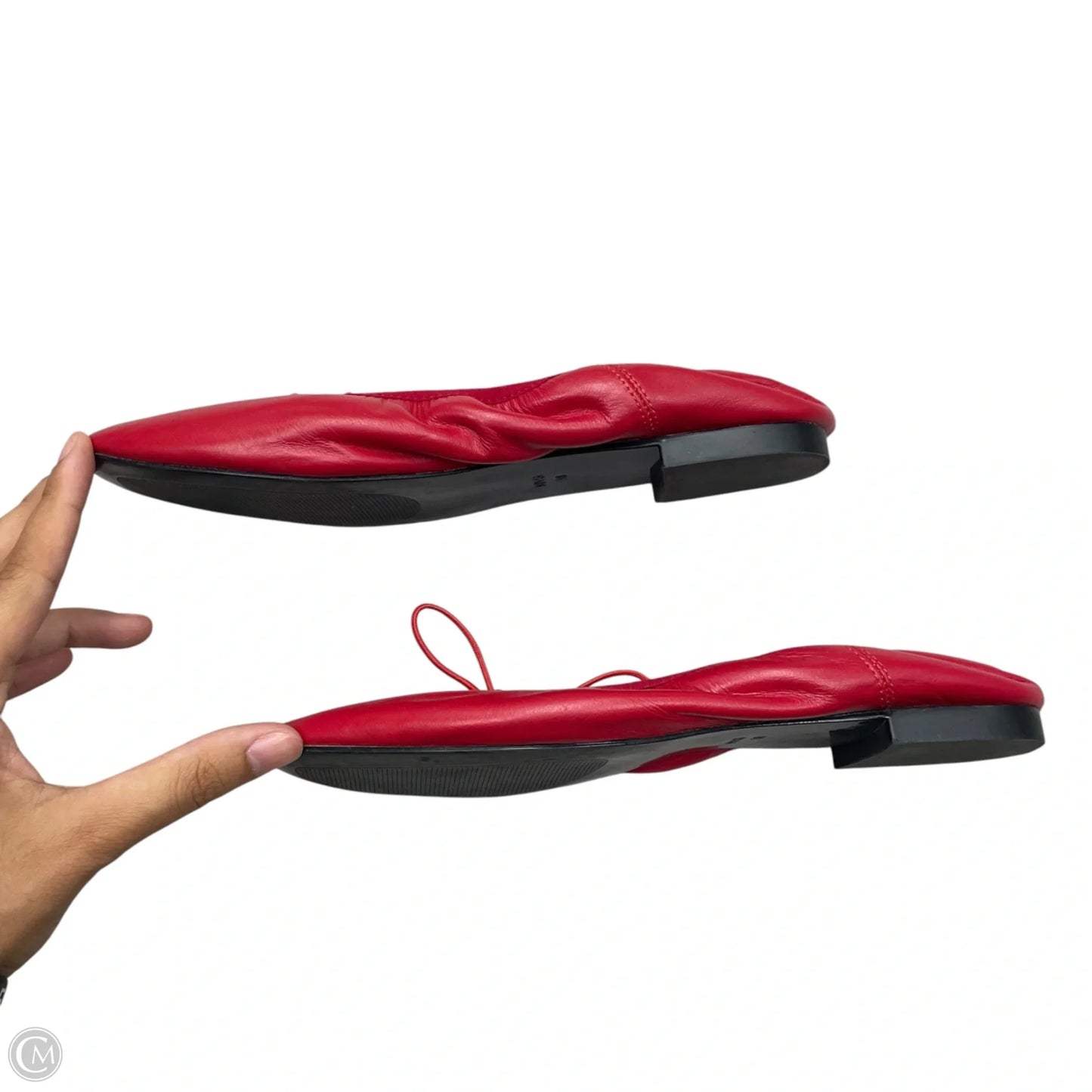 Shoes Flats By Mng In Red, Size: 7.5