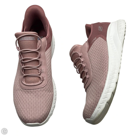 Shoes Athletic By Skechers In Pink, Size: 12