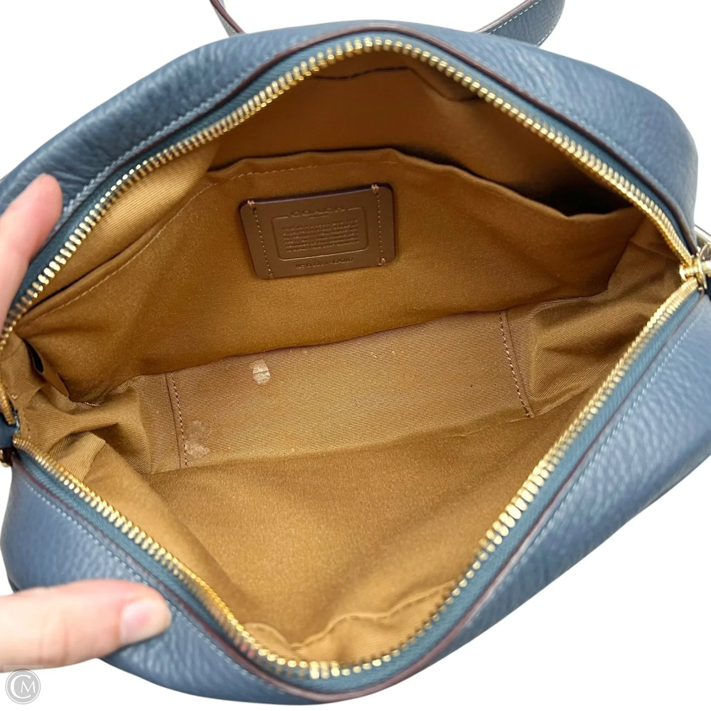 Crossbody Designer By Coach, Size: Medium