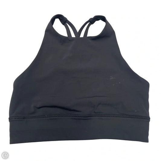 Athletic Bra By Lululemon In Black, Size: M