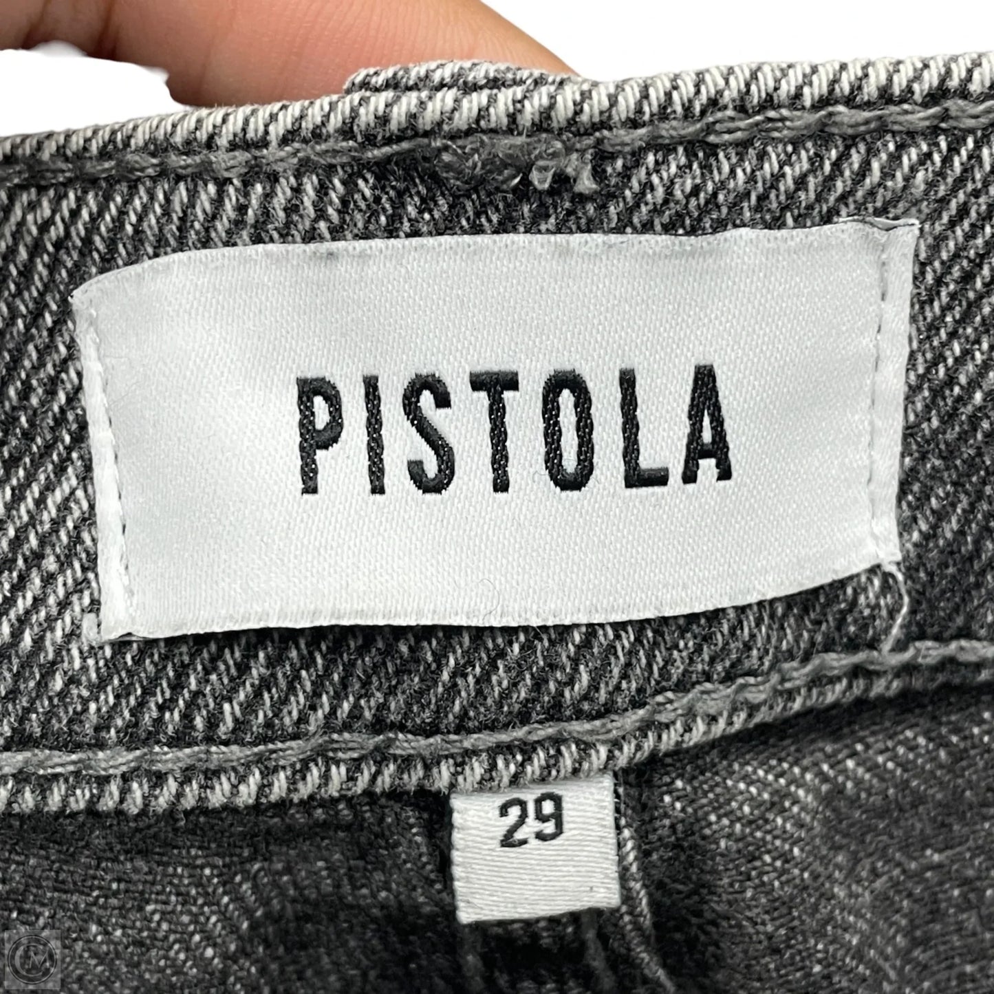 Jeans Wide Leg By Pistola In Grey Denim, Size: 8