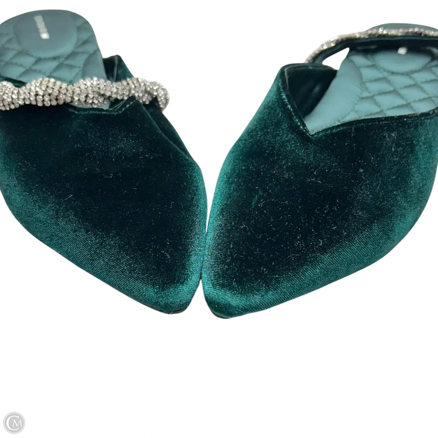 Shoes Flats By Birdies In Green, Size: 9.5