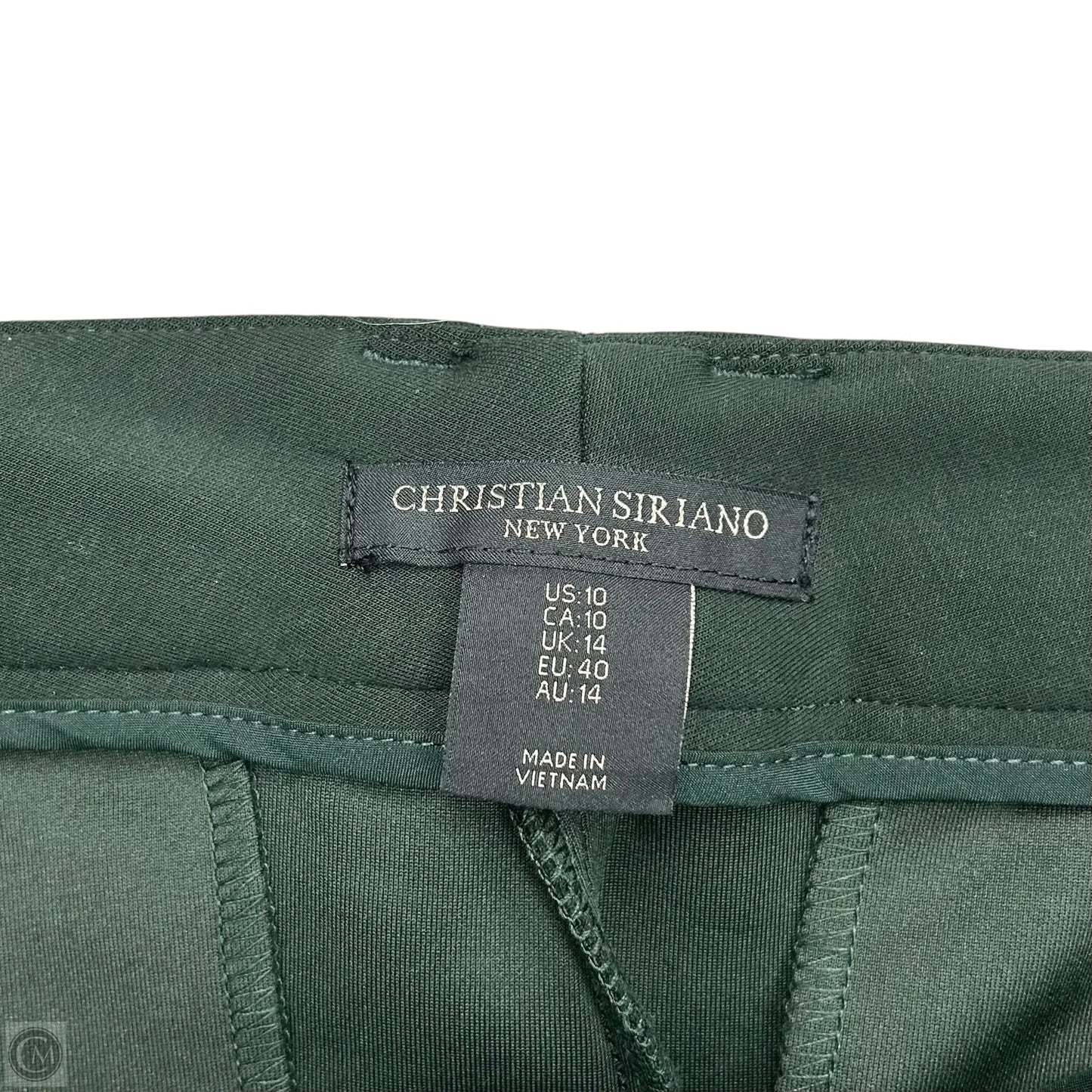 Pants Dress By Christian Siriano In Green, Size: 10