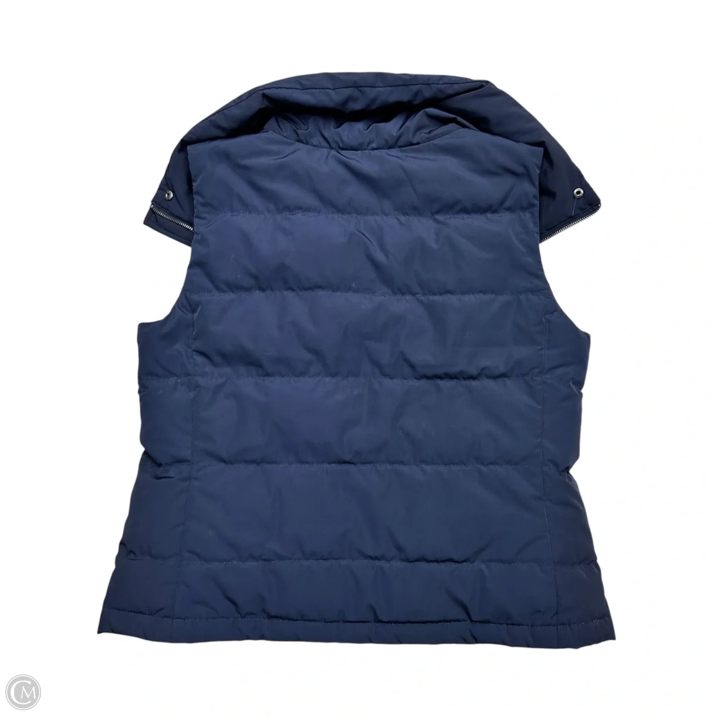 Vest Puffer & Quilted By Talbots In Navy, Size: M