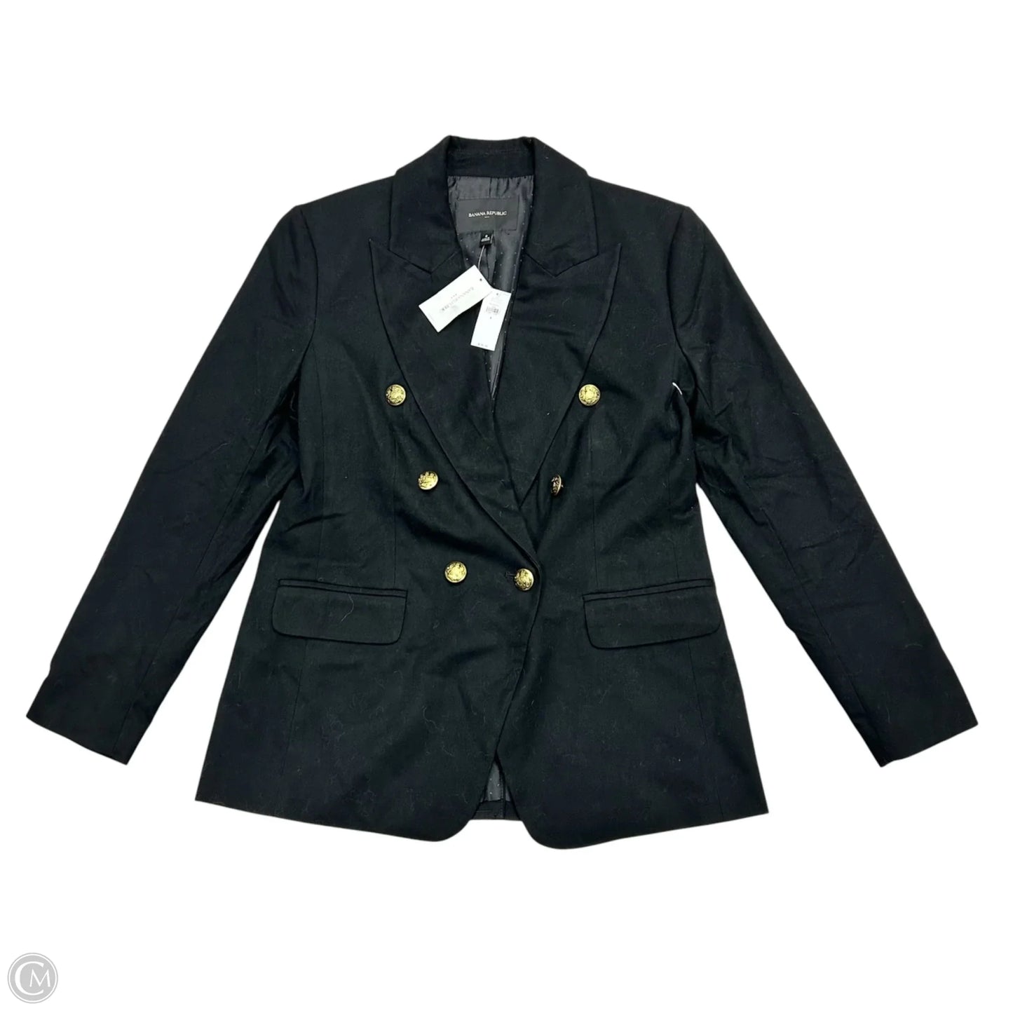 Blazer By Banana Republic In Black, Size: M