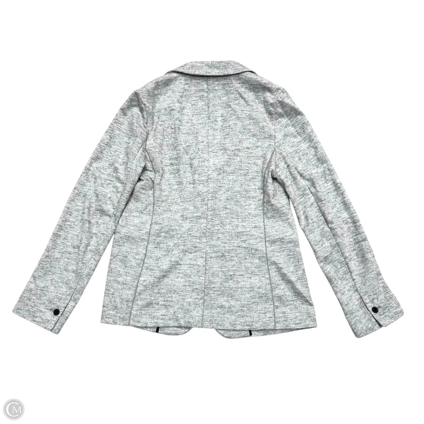 Blazer By Banana Republic In Grey, Size: M