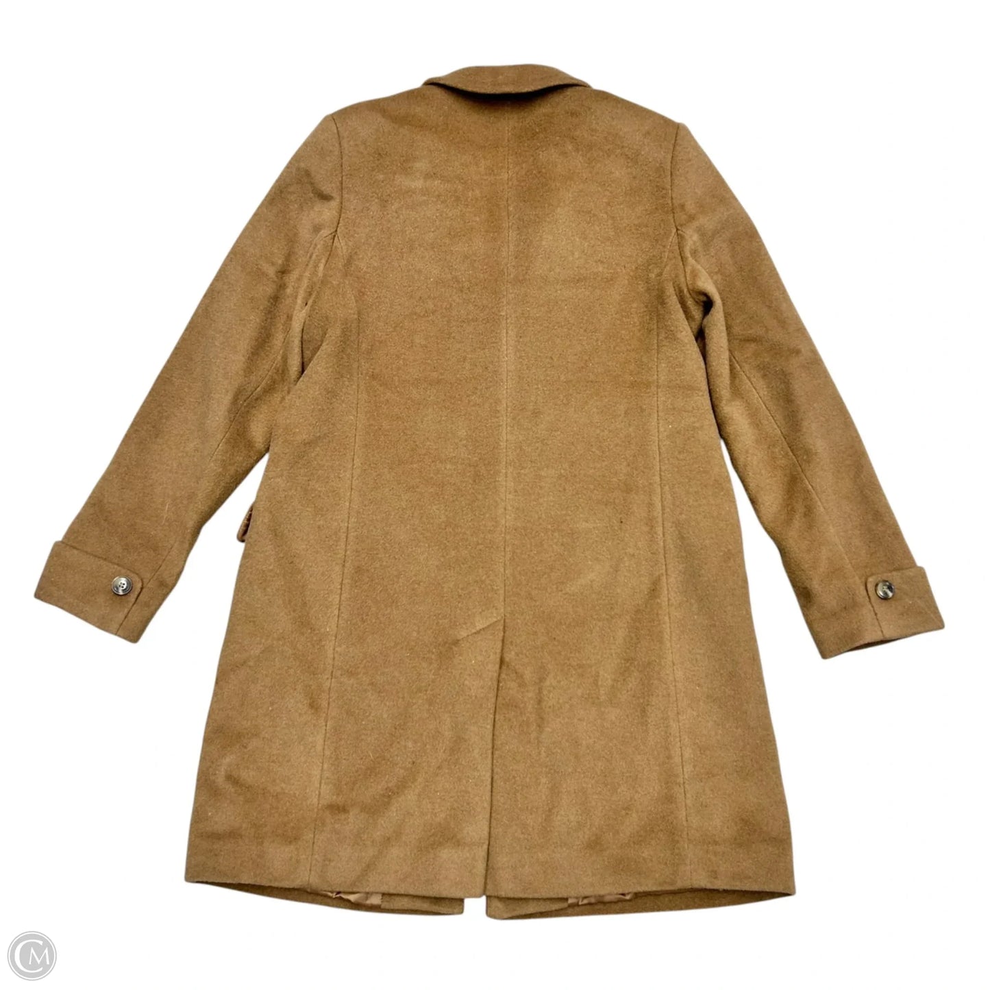 Coat Peacoat By Lauren By Ralph Lauren In Tan, Size: L