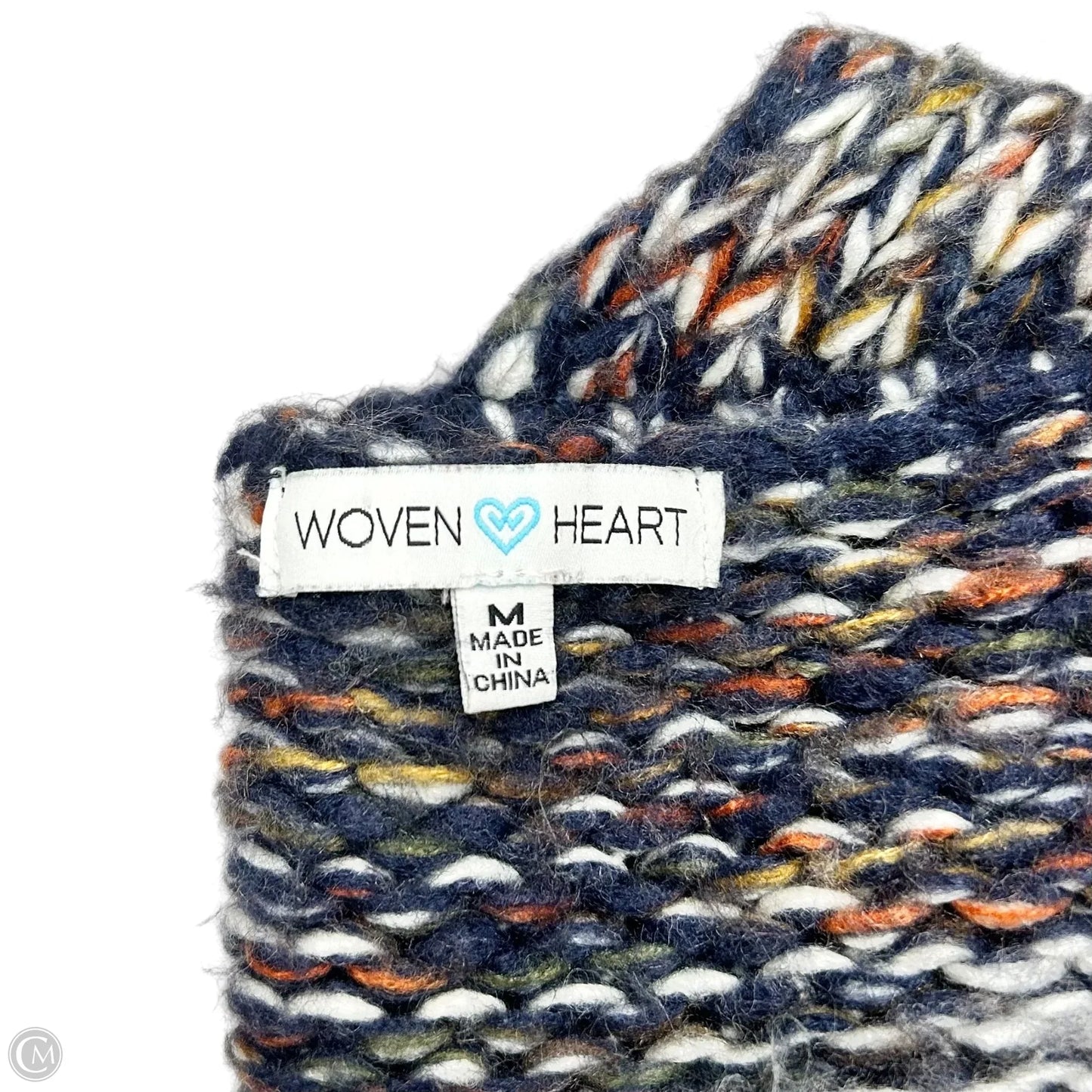 Sweater Cardigan By Woven Heart In Navy, Size: M