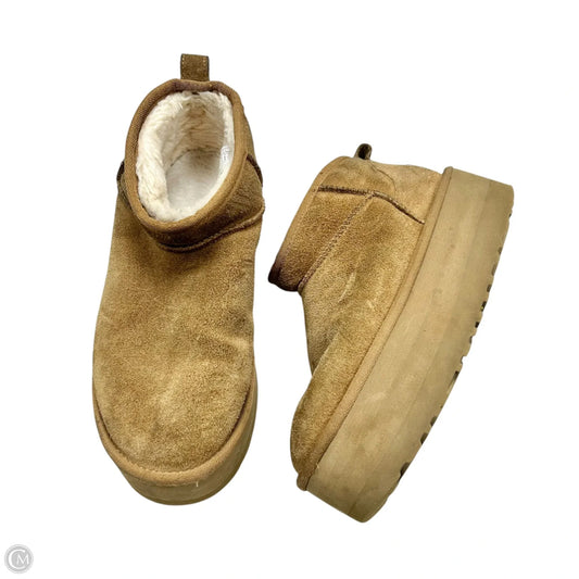 Boots Designer By Ugg In Tan, Size: 7