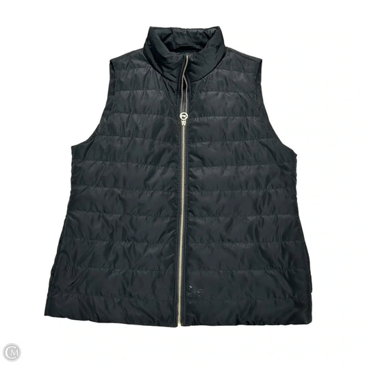 Vest Puffer & Quilted By Michael By Michael Kors In Black, Size: L