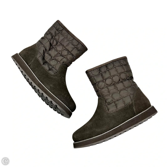 Boots Ankle Flats By Skechers In Brown, Size: 6