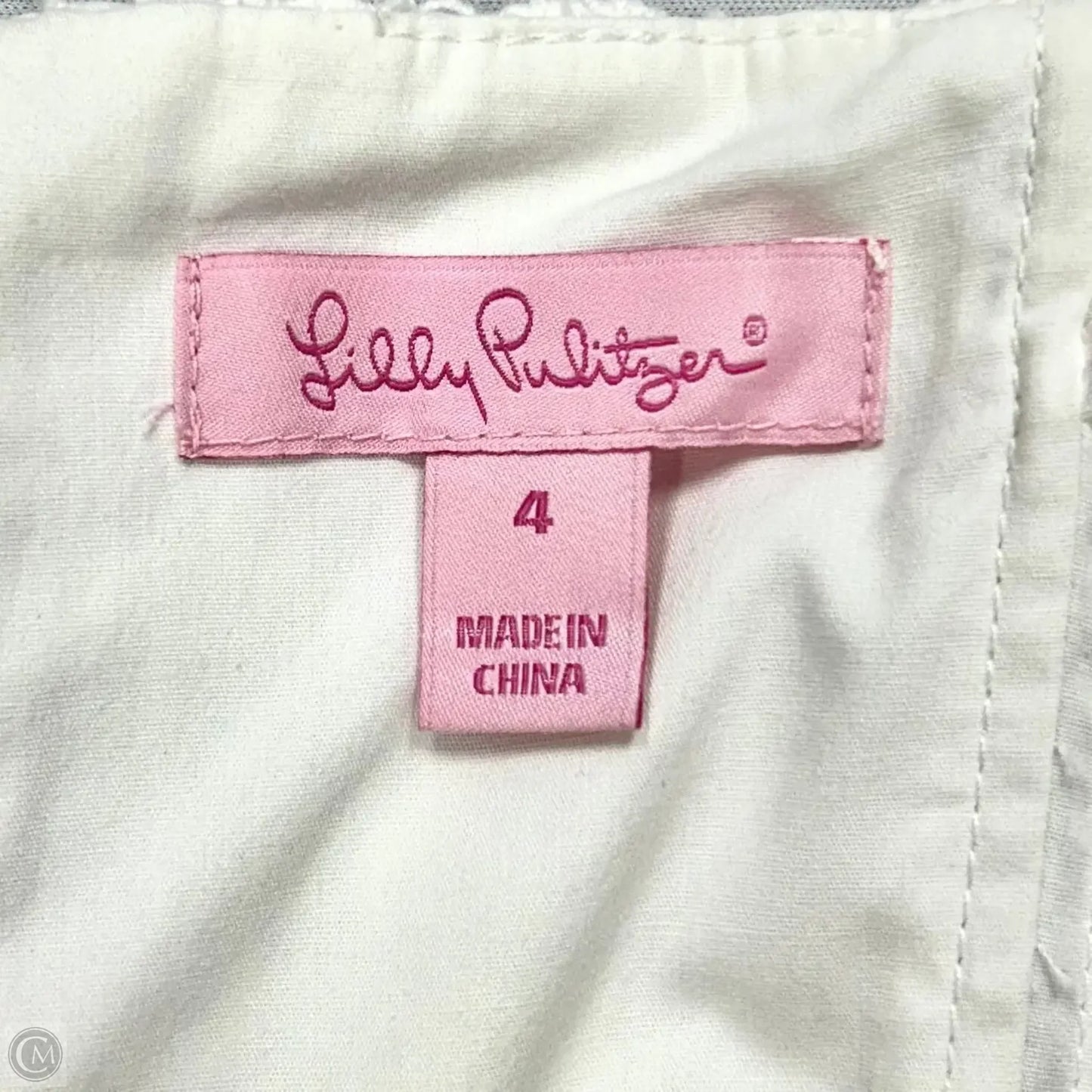 Dress Designer By Lilly Pulitzer In White, Size: 4