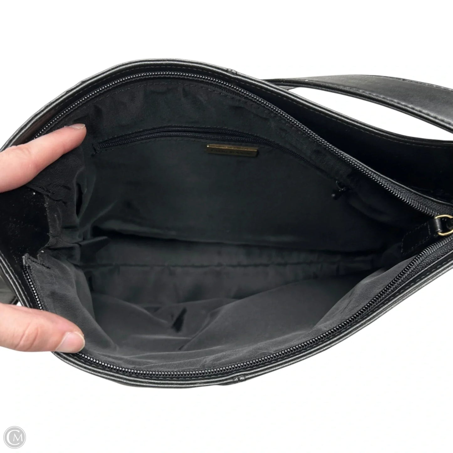 Handbag Leather By Giani Bernini, Size: Medium