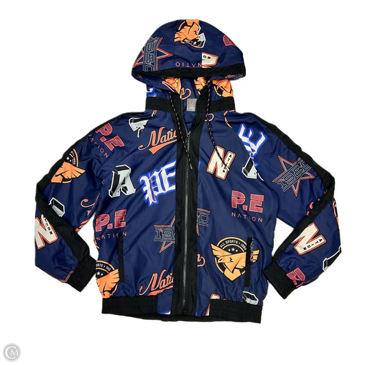 Athletic Jacket By Pe Nation In Navy, Size: S
