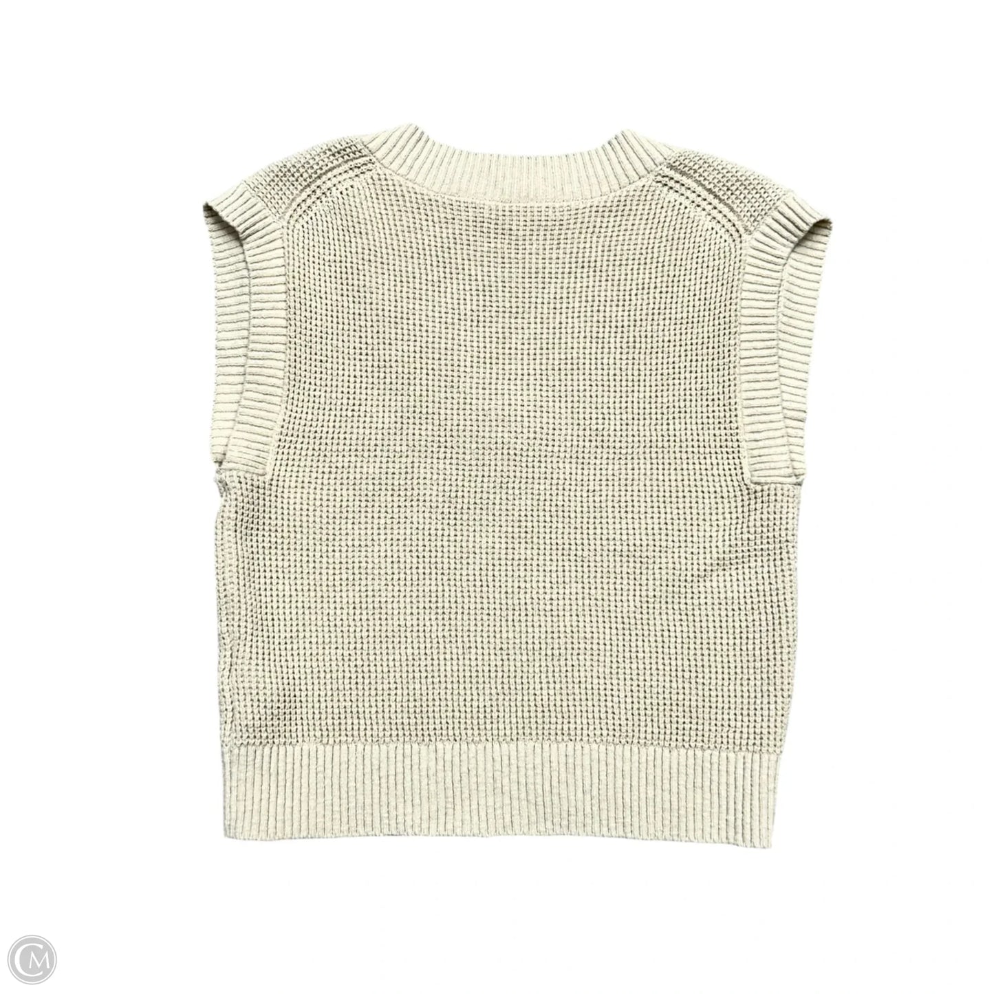 Vest Sweater By Madewell In Cream, Size: Xl