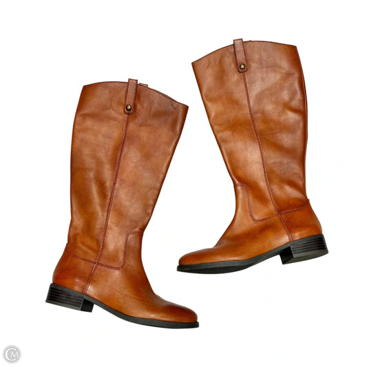 Boots Knee Flats By Inc In Brown, Size: 10