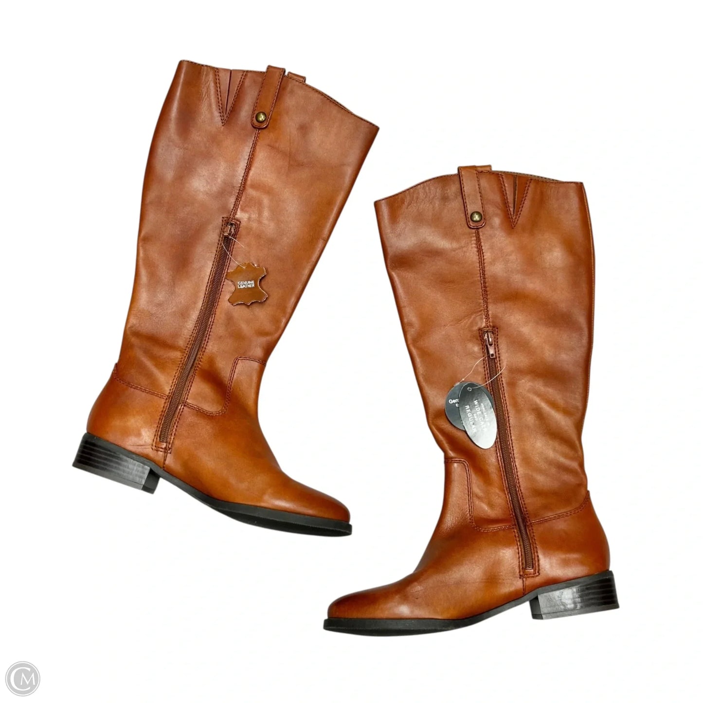 Boots Knee Flats By Inc In Brown, Size: 10