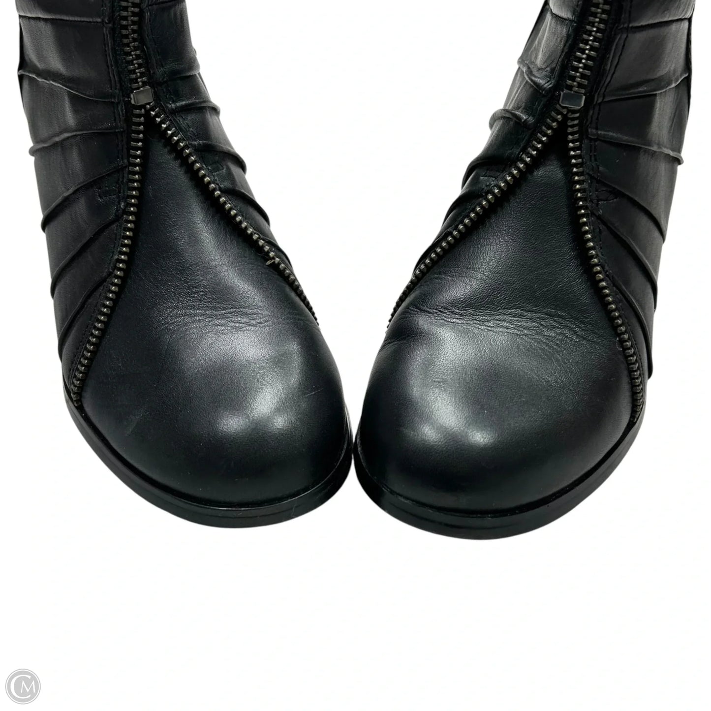 Boots Mid-calf Heels By Harley Davidson In Black, Size: 7.5