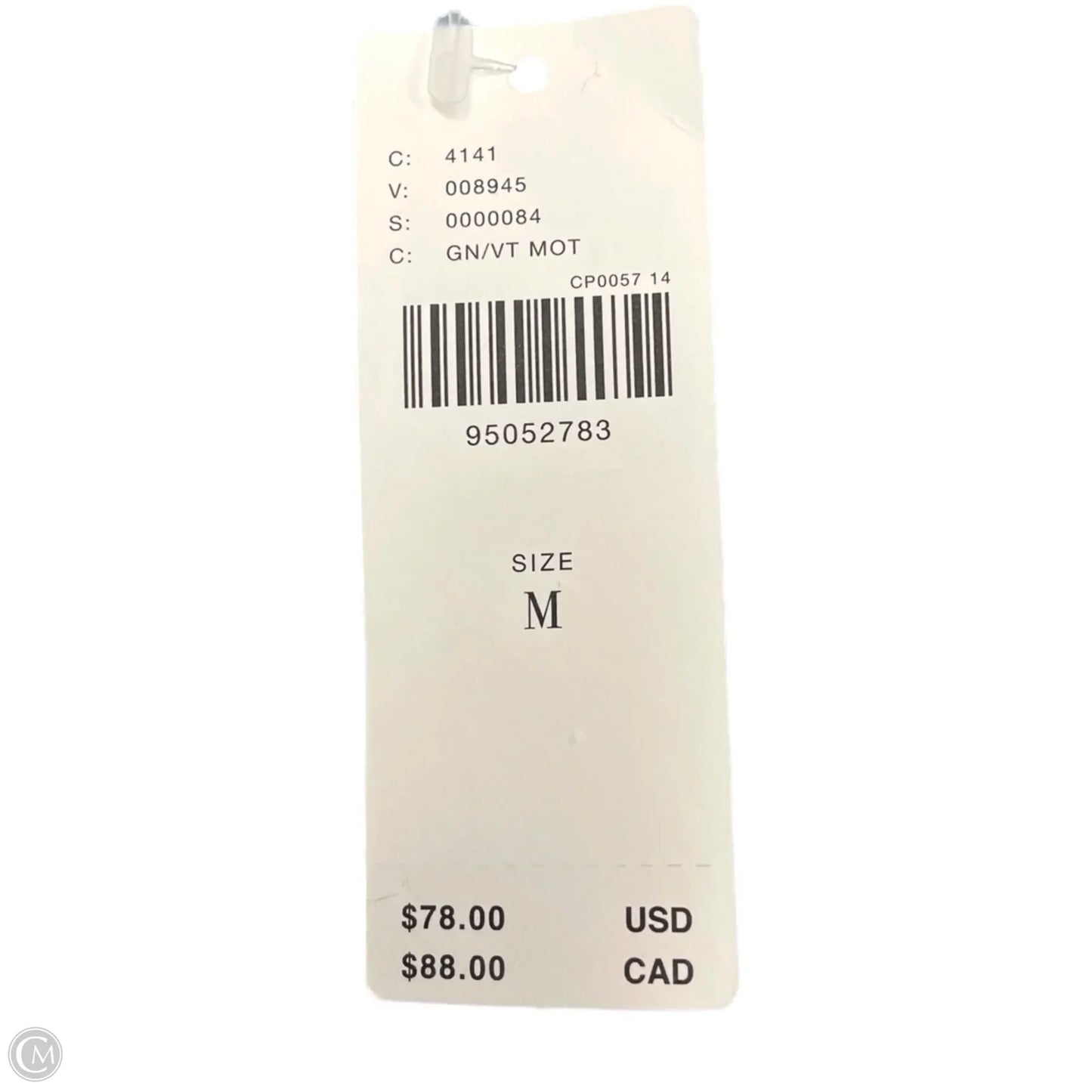 Blouse Long Sleeve By Anthropologie In Blue & Green, Size: M