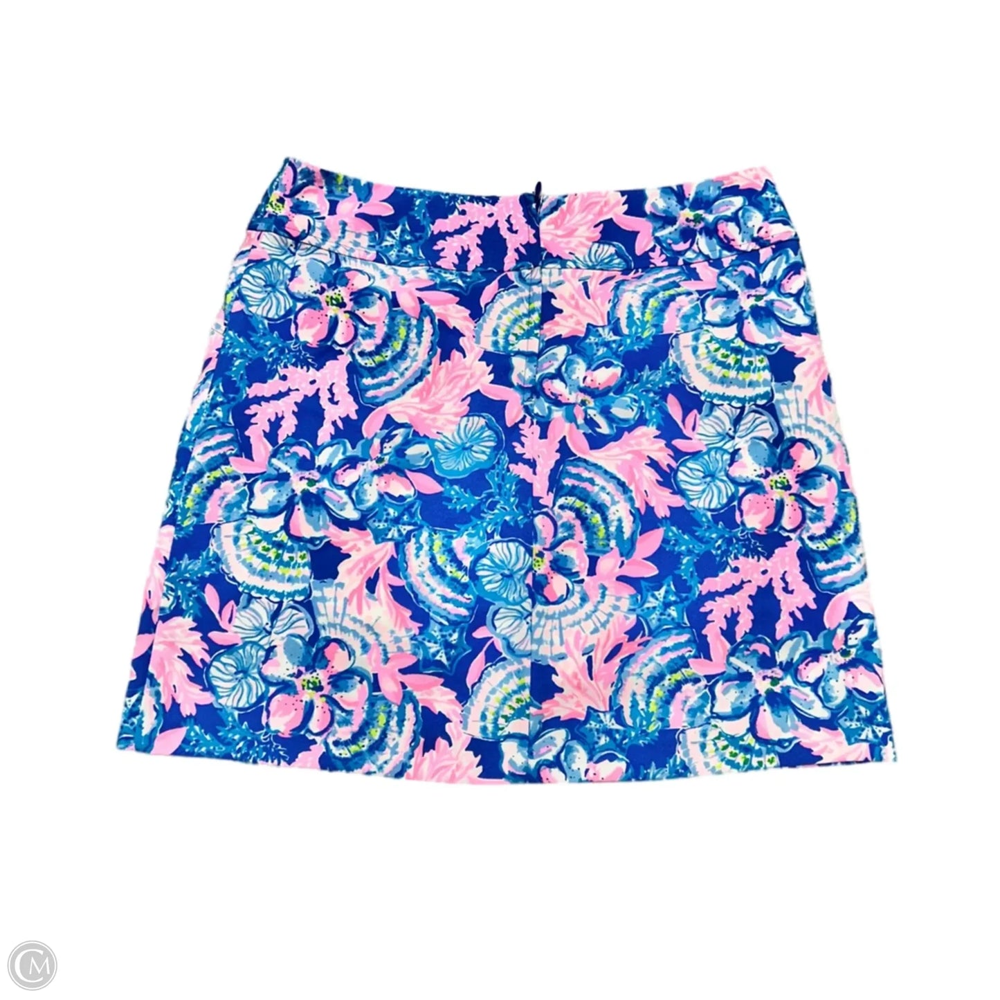 Skort Designer By Lilly Pulitzer In Blue & Pink, Size: 10