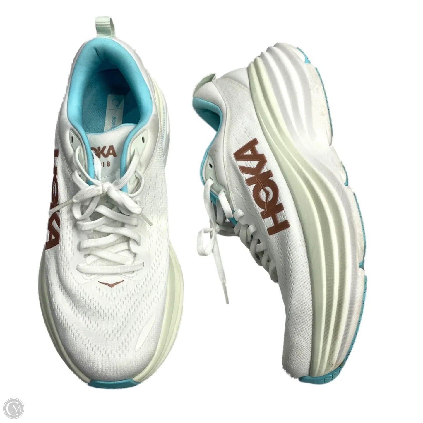 Shoes Athletic By Hoka In White, Size: 10