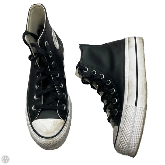 Shoes Sneakers By Converse In Black & White, Size: 5.5