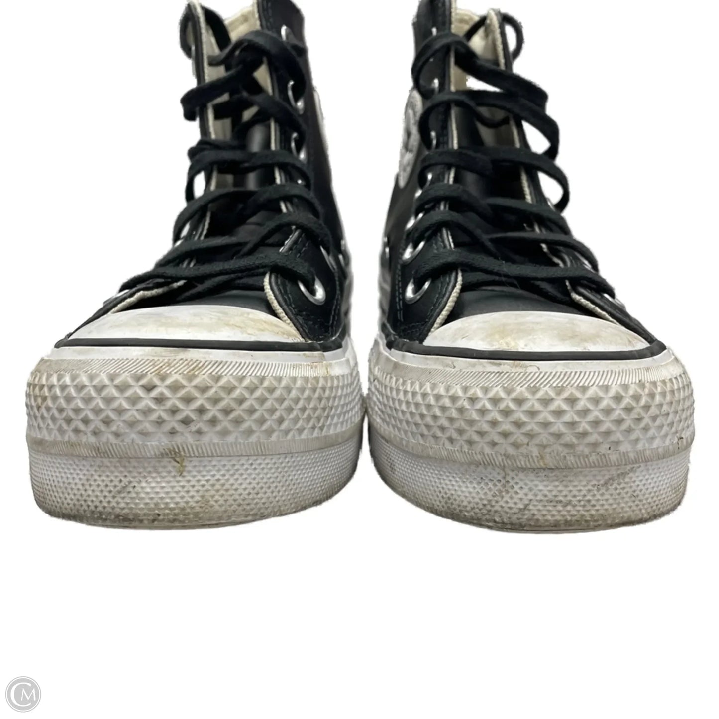 Shoes Sneakers By Converse In Black & White, Size: 5.5