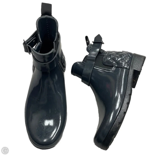 Boots Rain By Hunter In Grey, Size: 5