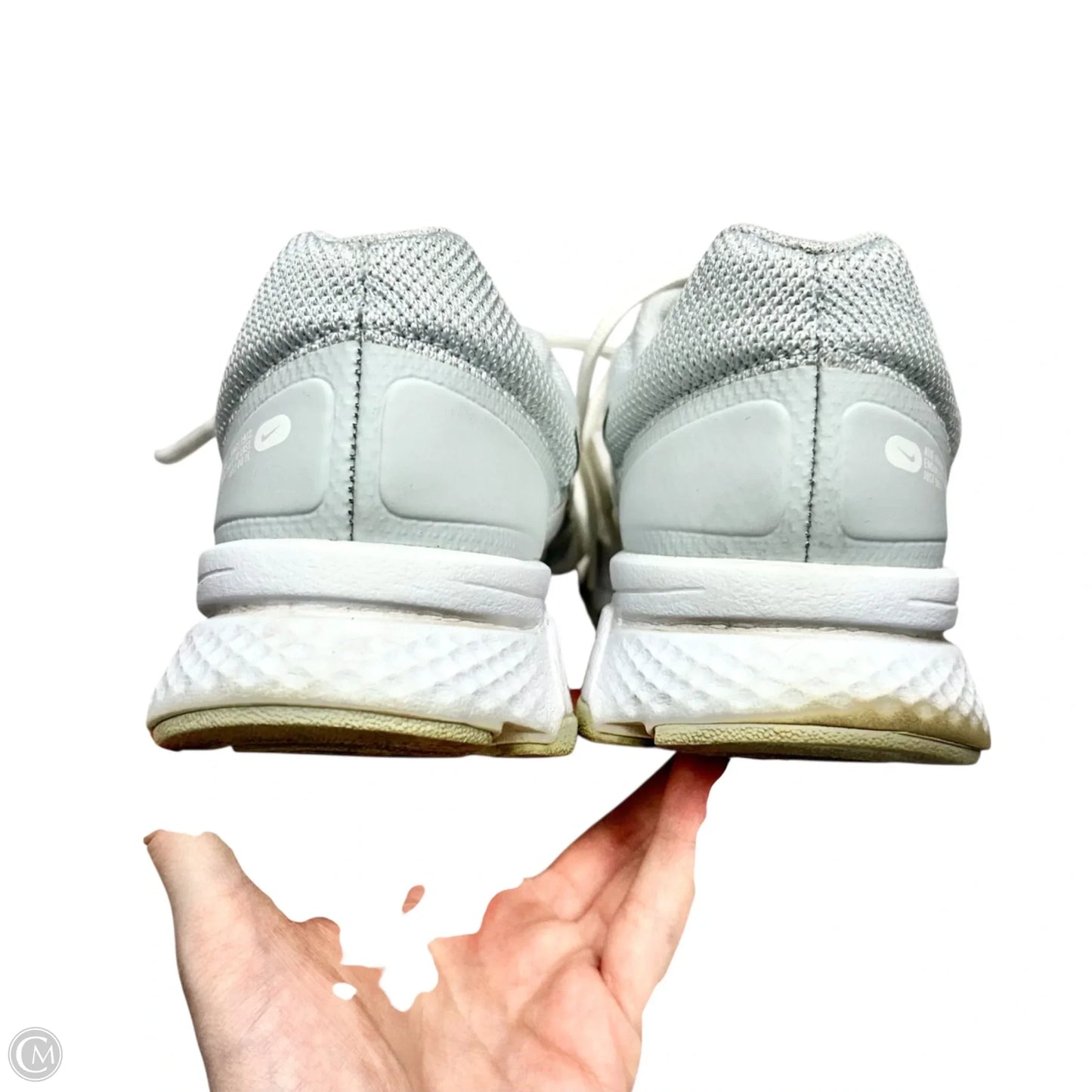 Shoes Athletic By Nike In White, Size: 8.5