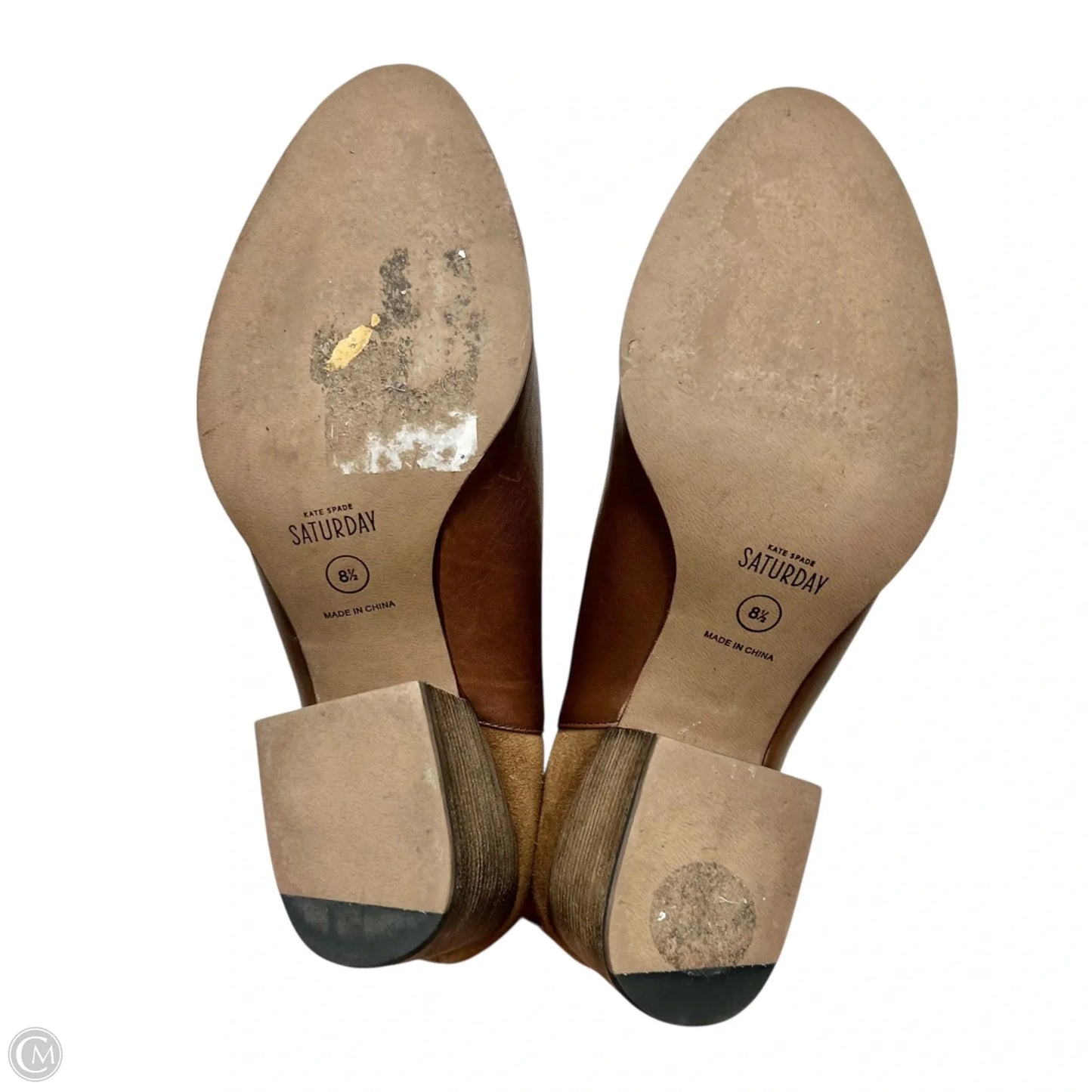 Boots Designer By Kate Spade In Brown, Size: 8.5