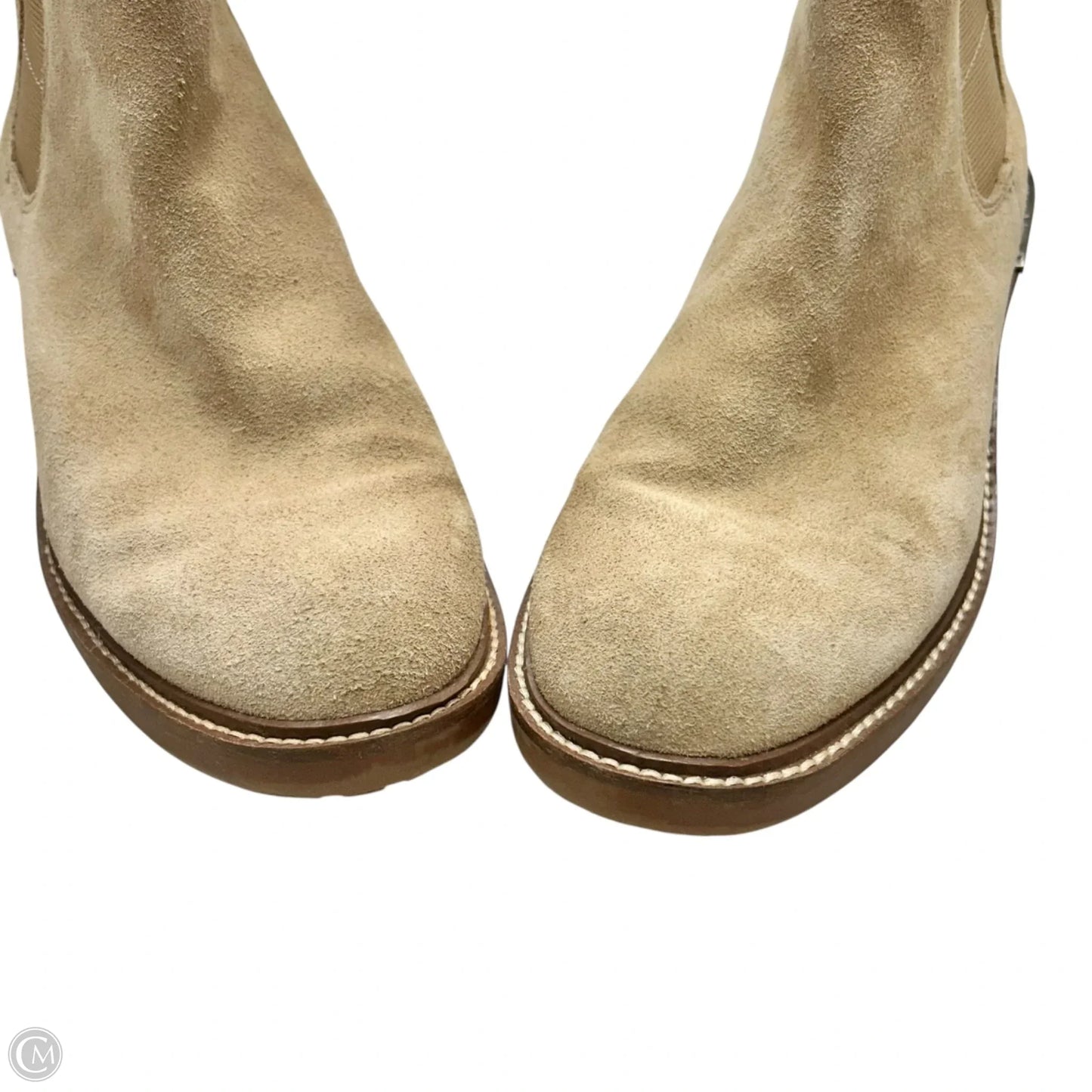 Boots Ankle Heels By Vince Camuto In Tan, Size: 9