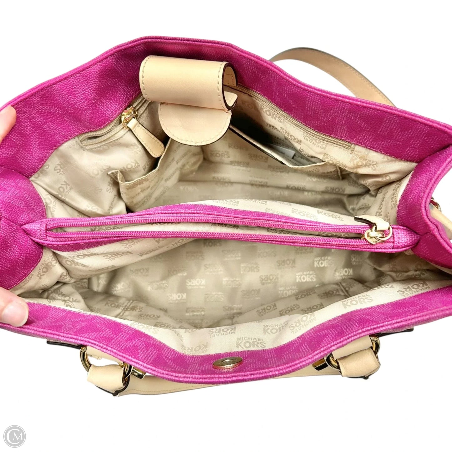 Handbag Designer By Michael By Michael Kors, Size: Medium
