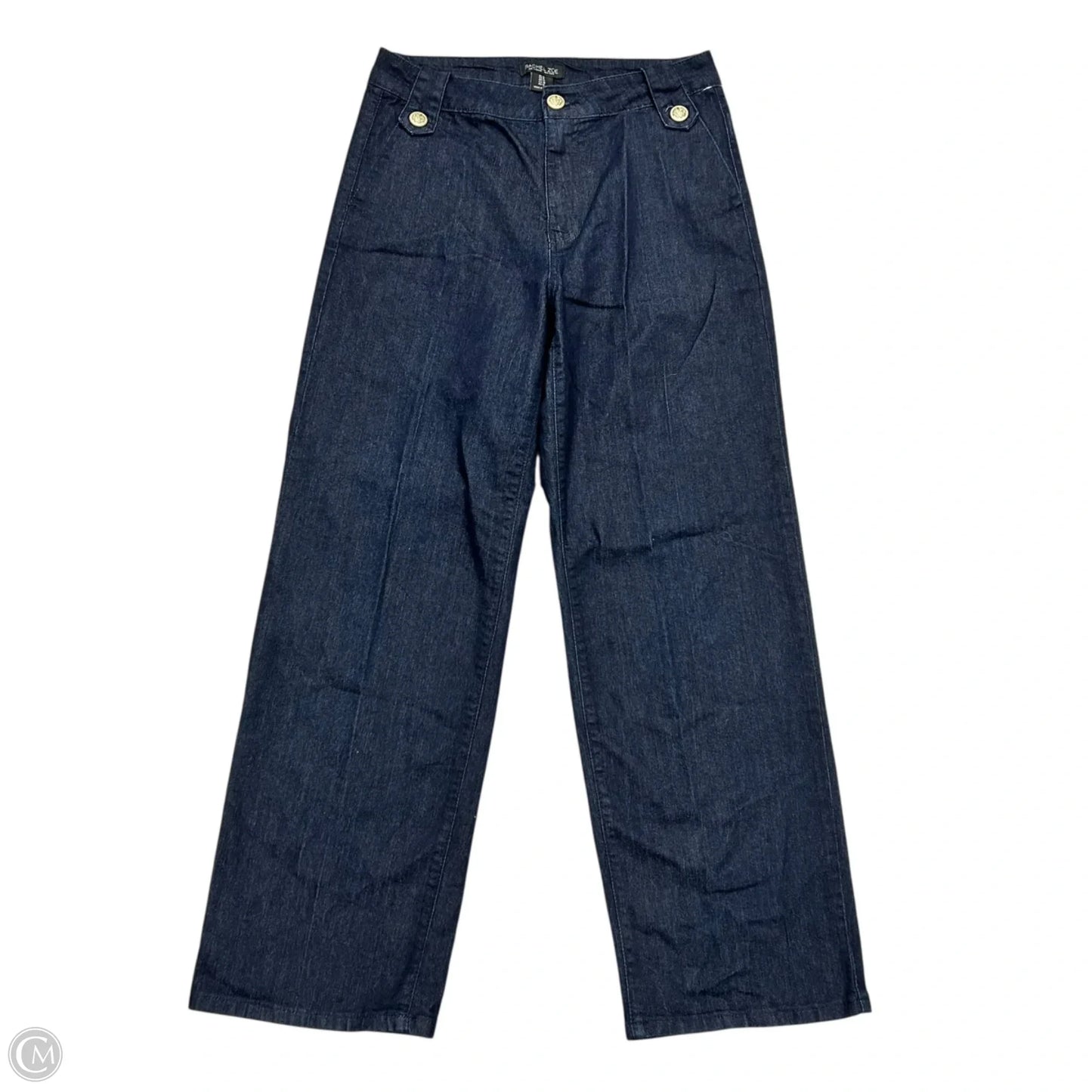 Jeans Straight By Rachel Zoe In Blue Denim, Size: 8