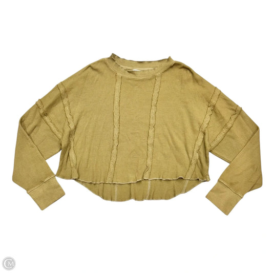 Top Long Sleeve By We The Free In Tan, Size: S
