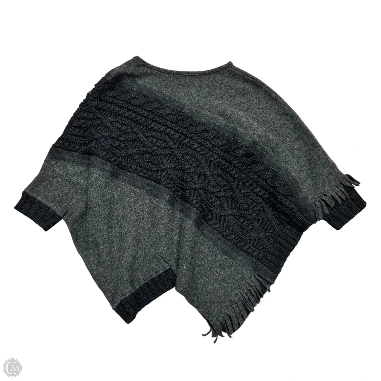 Sweater By Sleeping On Snow In Black & Grey, Size: XS/Sp